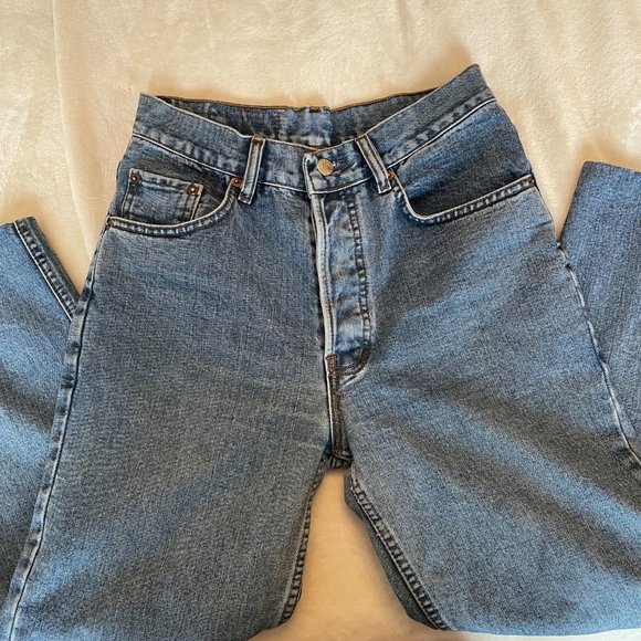 Vintage Levis 501 made in USA 501 90s jeans denim blue straight leg 100% cotton - Picture 1 of 12